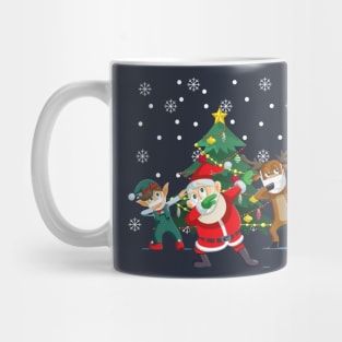 Dabbing Santa Friends Christmas Boys Girls Men Xmas Dab Mug